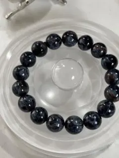 大玉 星空瑪瑙ブレスレット 約17mm 内径17cm - メルカリ