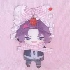 ぬい服 10cm にじぱぺ にじぱぺっと ヘッドドレス セット ピンク
