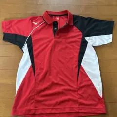 Mizuno ポロシャツ 150サイズ 赤/黒/白