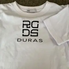 DURAS ホワイト ロゴ半袖Tシャツのサムネイル