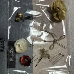 和装髪飾り 6点セット　卒業式　成人式