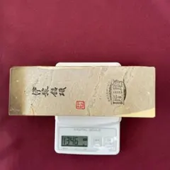 特大 純金 純銀 純金張 切手型 レリーフ 記念メダル 量目約20g 厩図
