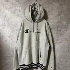 チャンピオン　champion リバースウィーブ スウェット　パーカー　グレー
