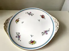 Spode トラップネルスプレイズ　ダブルハンドルケーキプレートのサムネイル