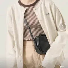 フリークスストア　タウンクラフト theFOX ライトコンパクトカーディガン