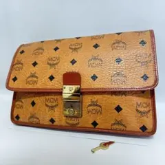 ✨収納多数✨MCM ヴィセトス クラッチバッグ タブレットケース ピンク ✨収納多数✨MCM ヴィセトス クラッチバッグ タブレットケース ピンク