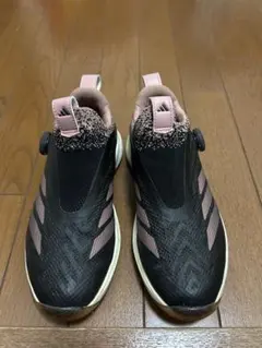 adidas ゴルフシューズ 女性用 ブラック/ピンク　23.0cm