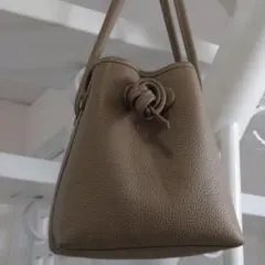 本革 BOND MINI ショルダーバッグ ボンドバッグ グレージュ