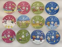 こどもちゃれんじぽけっと しまじろうとうたっておどろうDVD 12枚セット￼