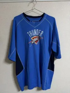 【NBA】オクラホマシティ・サンダー OKC ゲームシャツ XL ストリート古着のサムネイル