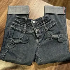 ②mezzopiano デニムパンツ 130のサムネイル