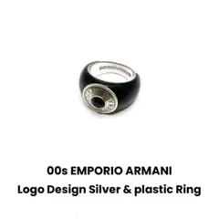 リョん様　00s EMPORIO ARMANI Logo Silver Ringのサムネイル