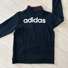 adidas トレーナー ブラック/レッド 150