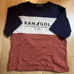 KAN GOL Tシャツ 140cm ネイビー/ホワイト/レッド