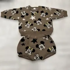 futafuta ミッキーミニー　セーター　ブルマ　セット