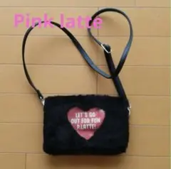 ピンクラテ　ショルダーバッグ