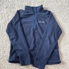 mont-bell ハーフジップ 長袖カットソー 130