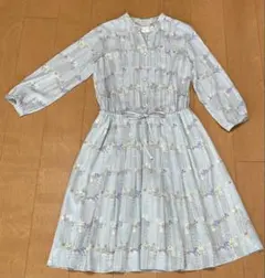 ローラアシュレイ　長袖 ワンピースのサムネイル