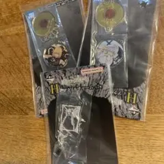 一番くじ DEATH NOTE H賞 アクリルチャーム　3点　ニア　メロ　レム