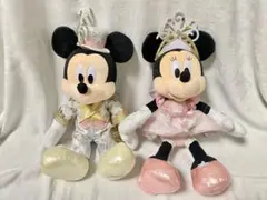 ミッキーミニーぬいぐるみ ビリーブ ぬいぐるみ＆ぬいぐるみバッジ！東京ディズニーシー「ビリーヴ！〜シー