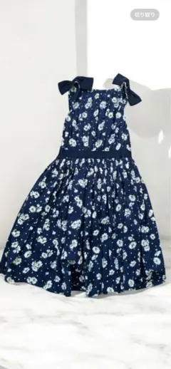 新品未使用SHOP TK 花柄ノースリーブワンピース 140