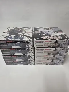 ポケモンカード　ブラックボルト4BOX　ホワイトフレア4BOX　シュリンク付き