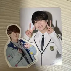 大橋和也 なにわ男子 HARDWORK ファミクラ盤 特典 トレカ シール