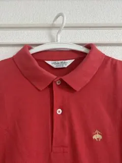 ブルックスブラザーズ ポロシャツ フェード ピンク レッド 90s 古着