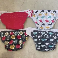 おむつカバー 4枚セット