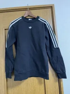 adidas ブラック スウェット M 3本ライン