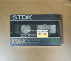 新品未開封】TDK カセットテープ MA-X 90 Metal メタルテープ - メルカリ