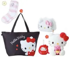 キティ 福袋 5点セット バニティポーチ ぬいぐるみ 等 サンリオ 2025