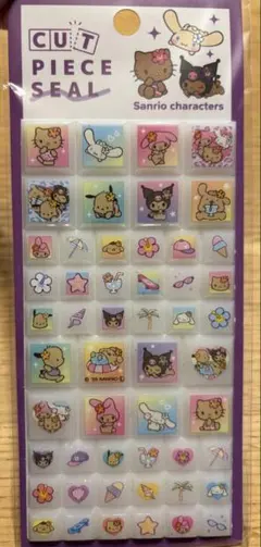 新品未開封！サンリオキャラクター カットピースシール　タイルシール
