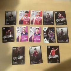 Bリーグ 選手カード 13枚セット 10周年記念
