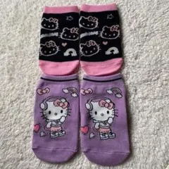 新品 キティ HELLO KITTY サンリオ15〜20cm 靴下ソックスキッズ