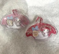 マイメロ2個セット　サンリオ　パッケージチャーム