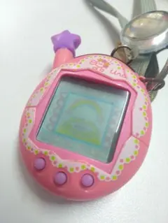 TAMAGOTCHI 4U ピンク チャームストラップ 着せ替えカバー付き - メルカリ
