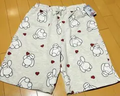 【タグ付き未使用】ベイマックス ショートパンツ Mサイズ　ディズニー　グレーのサムネイル
