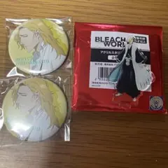 BLEACH WORLD マット缶バッジ 松本乱菊 - メルカリ