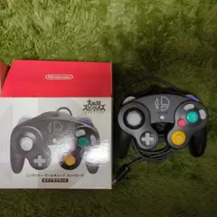 Nintendo純正ゲームキューブコントローラー　スマブラブラック