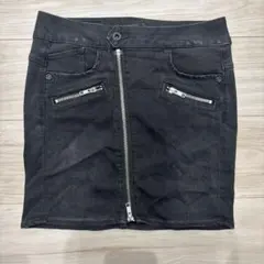 G-STAR RAW ブラック デニム ミニスカート 25のサムネイル