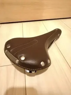 Bianchi レザーサドル ブラウンのサムネイル