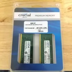 Crucial DDR4-2133 8GB メモリ 2枚セット 16GB メモリ - メルカリ