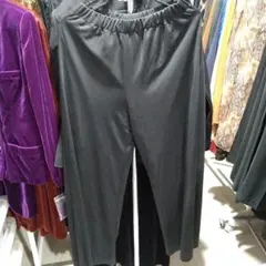 レディース　パンツ　スラックス　総ゴム　39