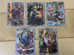 デュエルマスターズ 25-EX1 ドラゴン娘キャラプレミアムトレジャー5枚 