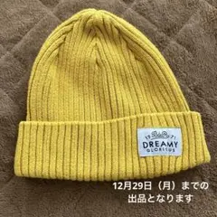Bebe ニット帽 （マスタード色）