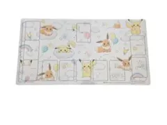 【中古品】ピカチュウ＆イーブイ　迷彩柄　プレイマットケース　プレイマット