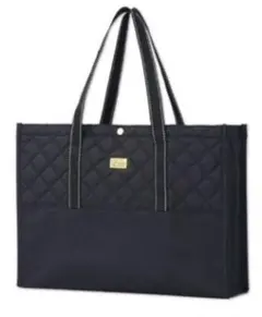 【新品未使用品】CECIL McBEE ゴールドプレート付 トートバッグブラック