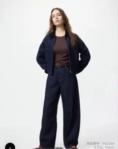 バギーカーブジーンズ 69 NAVY ネイビー 23インチ