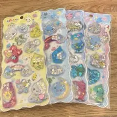 しずくちゃん キラリンウォーターシール 4種セット